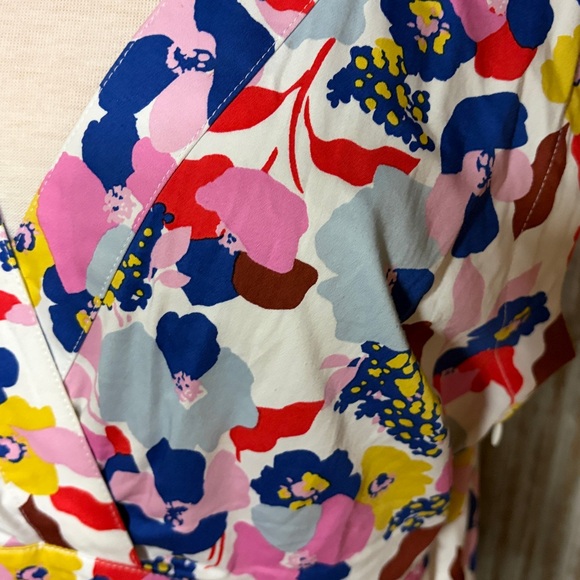Boden Colorful Floral Mini Dress - Picture 3 of 11